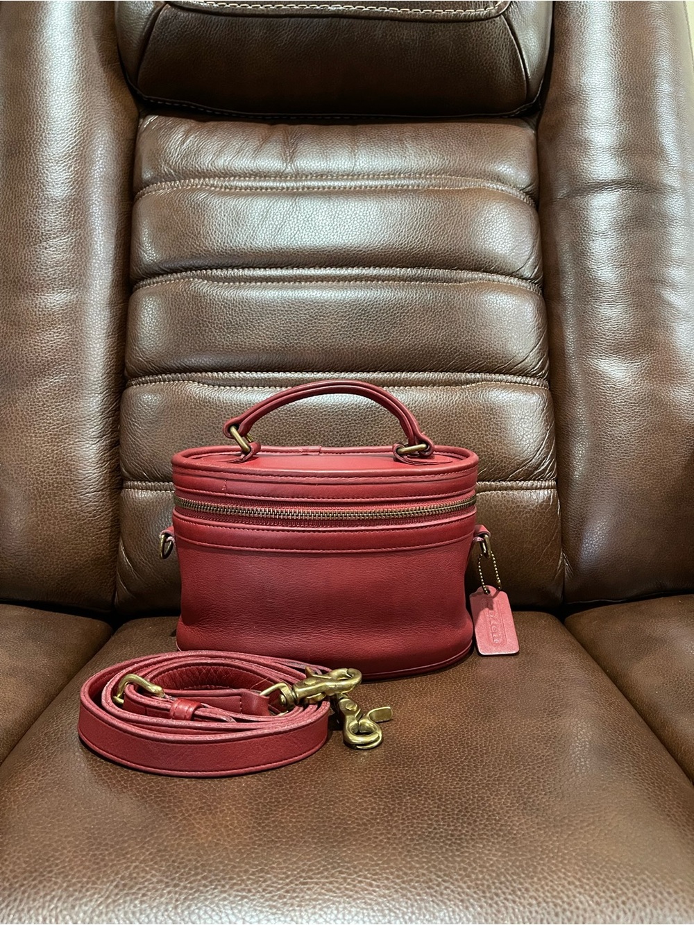 Vintage Coach Trial Bag
